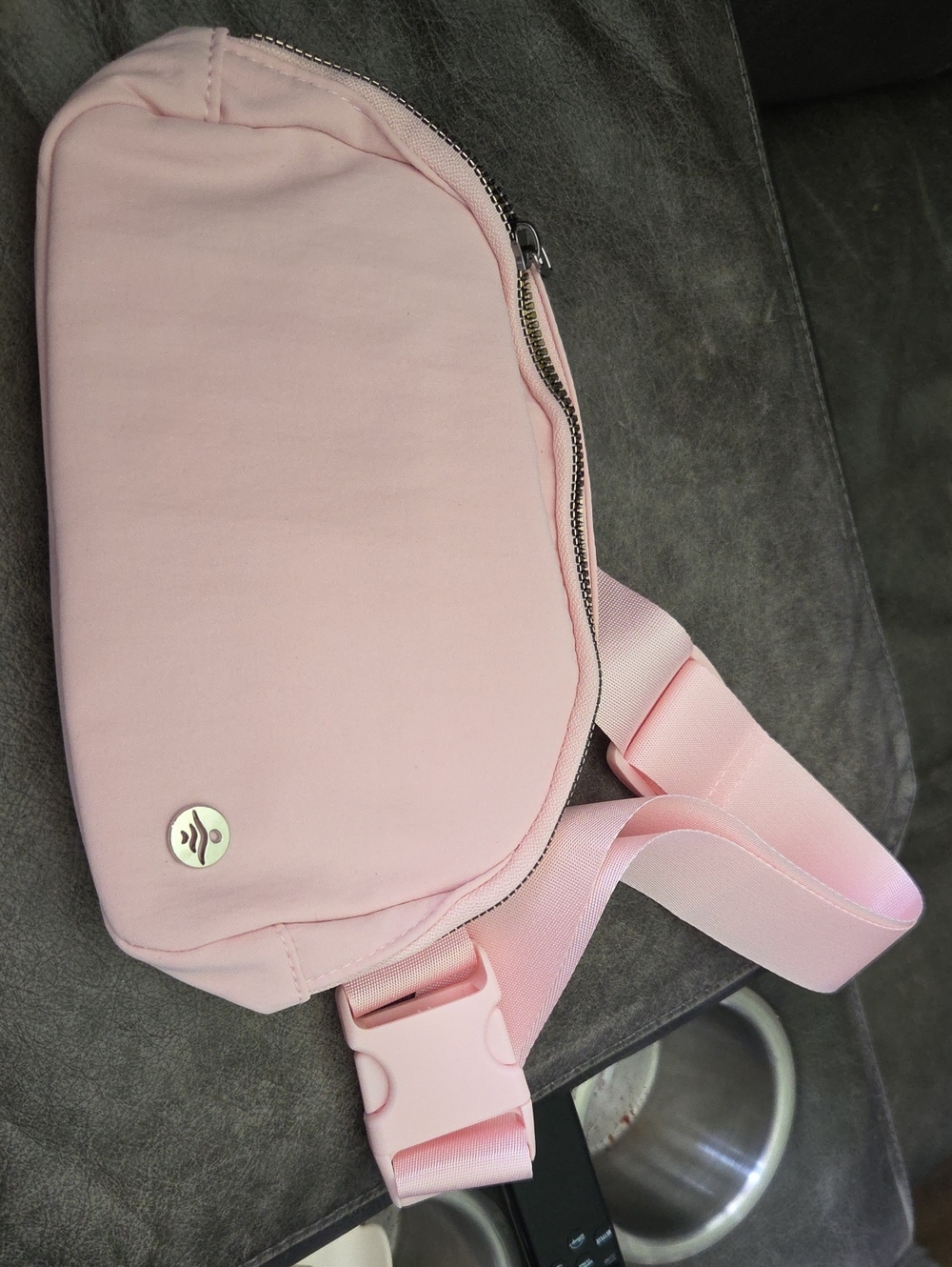 Pink Women's Crossbody Belt Bag - Casual Everyday Hip Pack